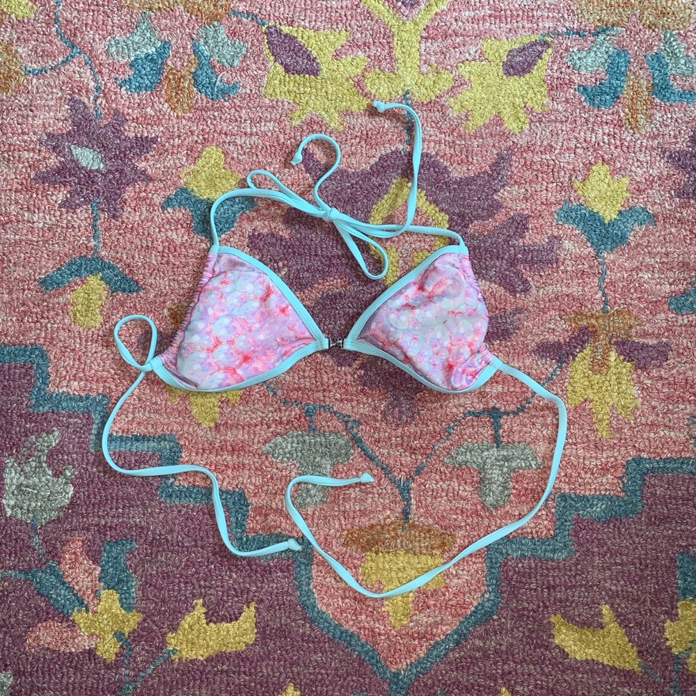 Strawberry Milk Mob Pink and Blue Bikini